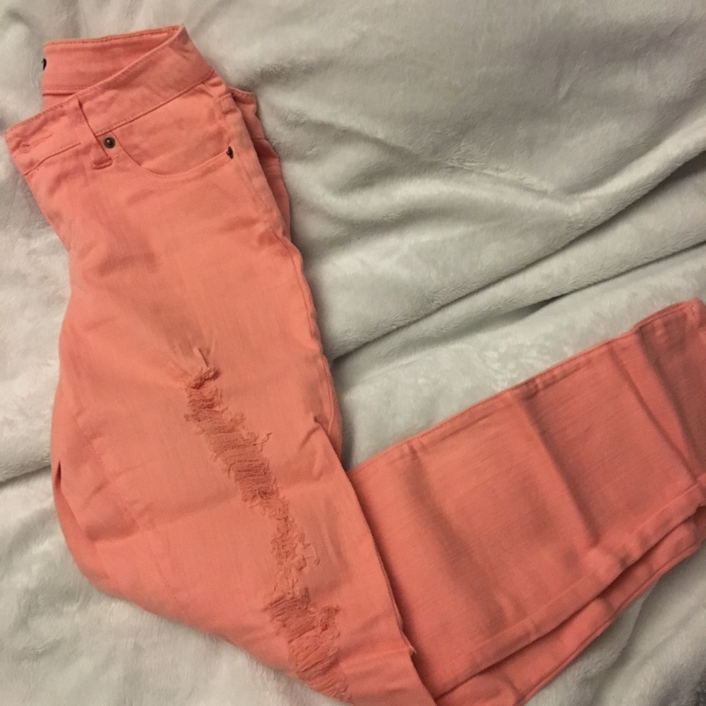 Forever 21 distressed jeans